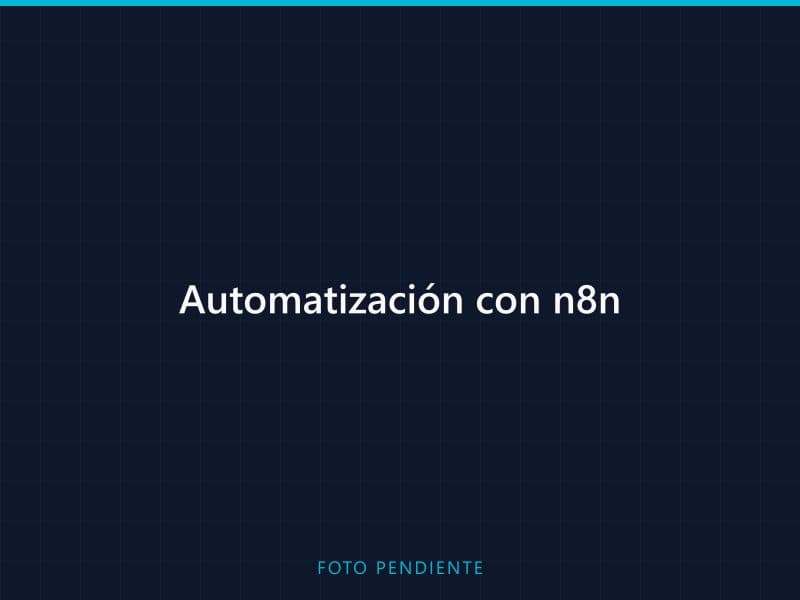 Automatización con n8n